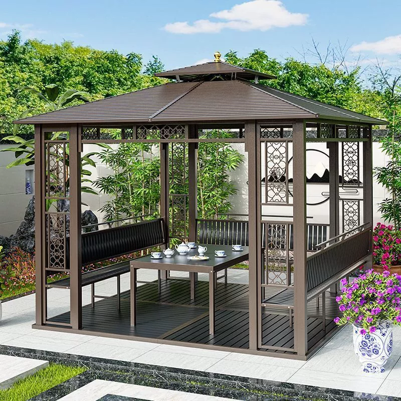 సింక్ తో పెవిలియన్